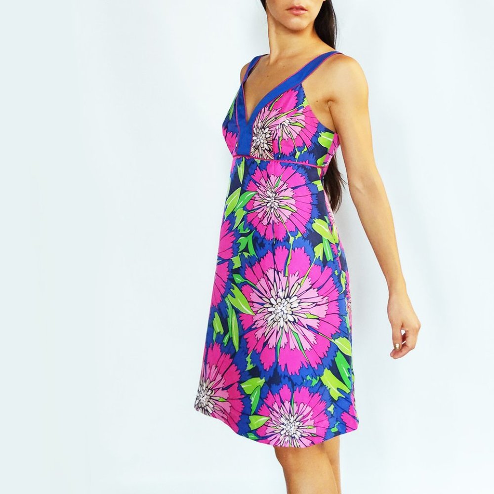 Vintage, silk Lilly Pulitzer dress